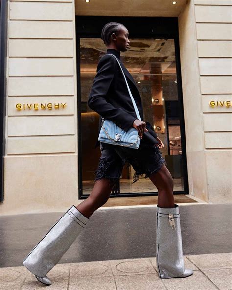 givenchy shark vernice e camoscio|givenchy shark boots.